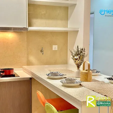 Silver Scape Residence Melaka Raya By Heystay Management Exterior photo